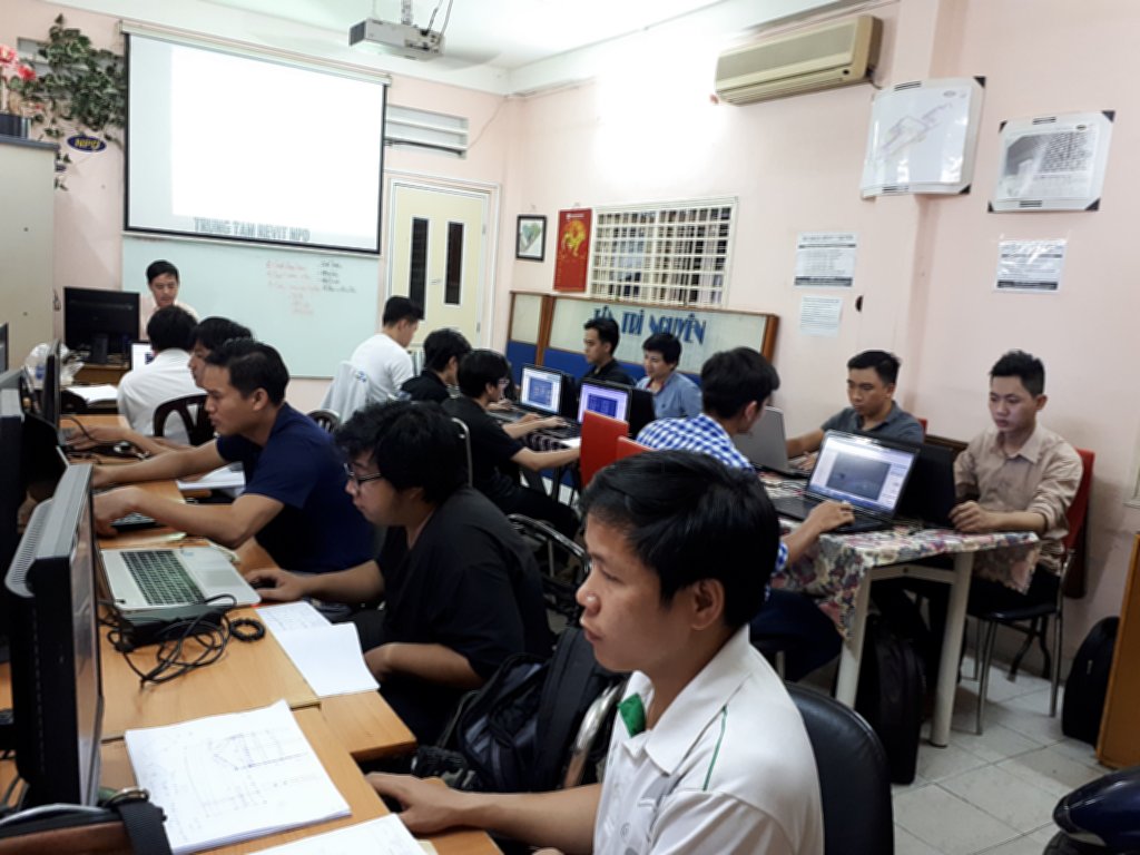 Bộ sưu tập lớp học revit tại BIM-Revit NPD 2018